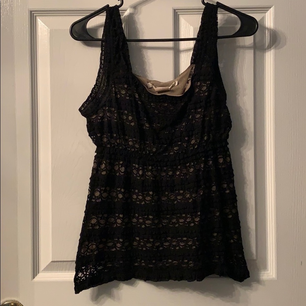 Lace tank top